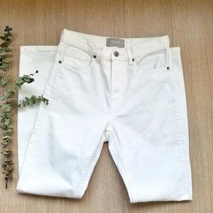 Women's High-Rise Skinny Jeans Everlane Bone NWOT